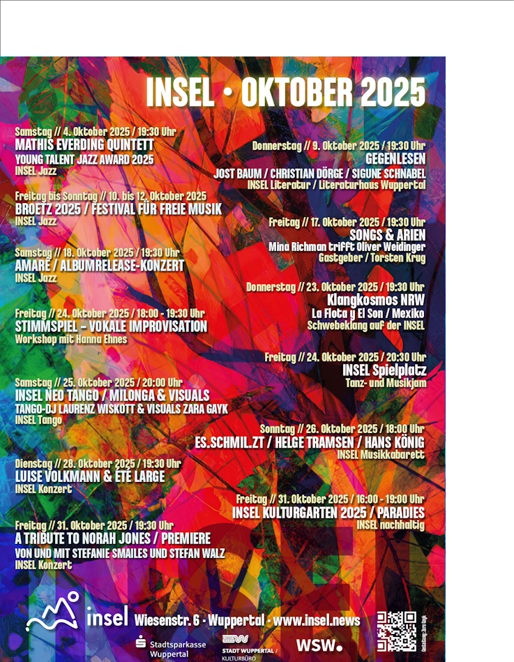 Insel | Kultur im ADA | Oktober 2025
