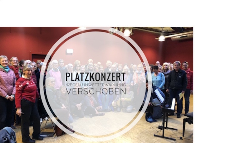 PLATZKONZERT: Projektchor der Börse „Singen statt Hass und Hetze“ | >>LEIDER VERSCHOBEN