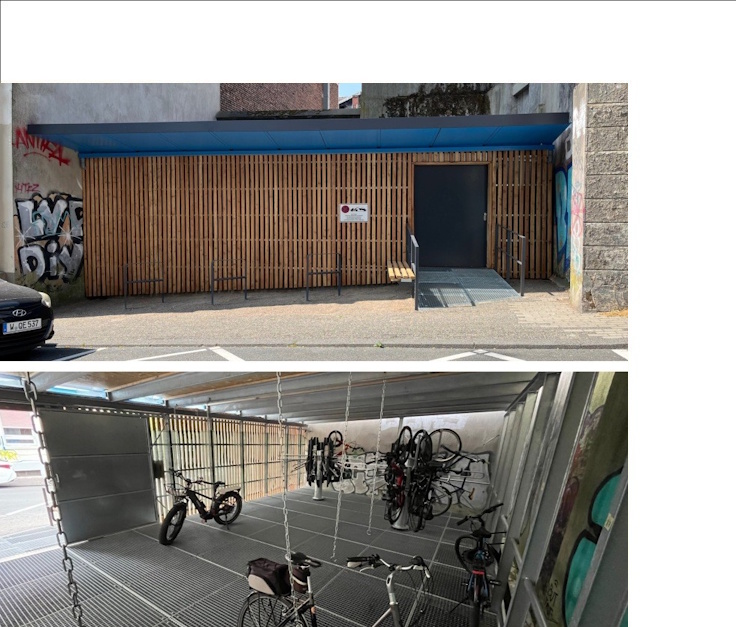 Fahrradgarage Zimmerstraße fertiggestellt