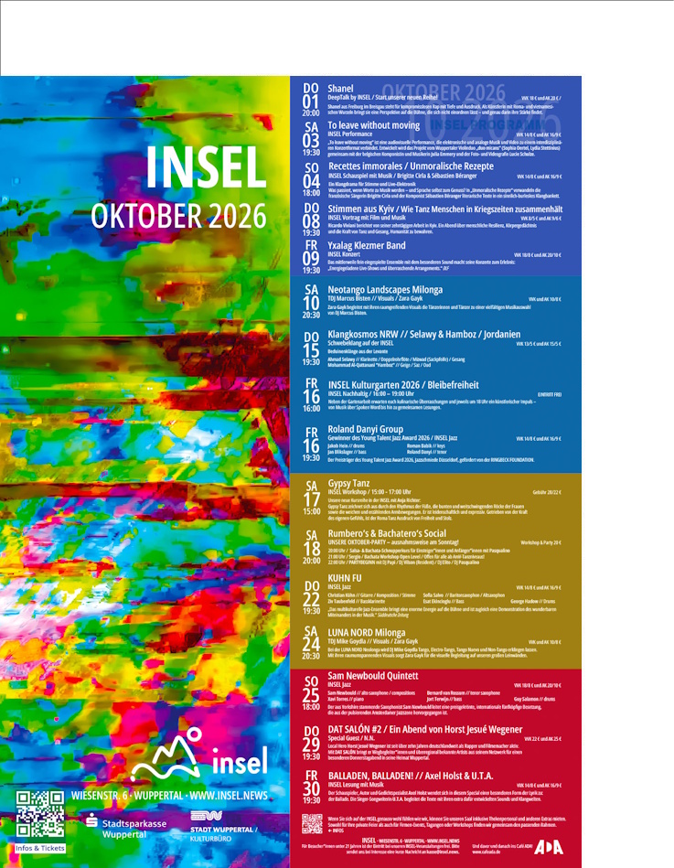 Insel | Kultur im ADA | Oktober 2026